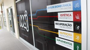 Montra da loja em Santa Maria da Feira