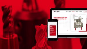 Website empresa de moldes