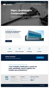 Desenvolvimento de Websites para Moldes