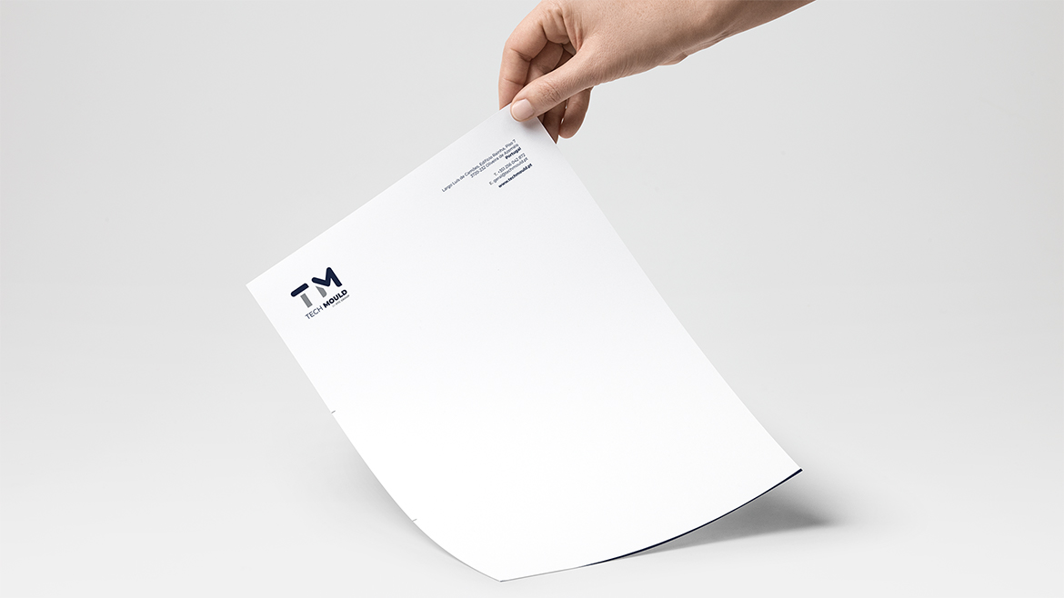 Papel carta timbrado Tech Mould PTC Group