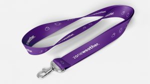 Fita para pescoço personalizada ZoneWeather